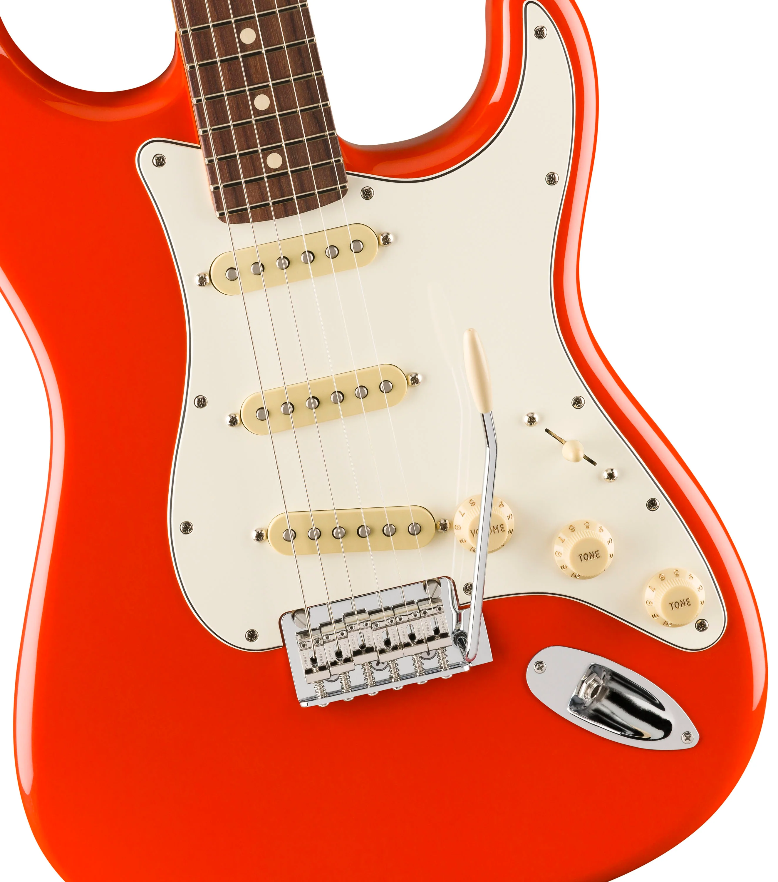 FENDER PLAYER II STRATOCASTER RW GUITARRA ELECTRICA CORAL RED - Image 4