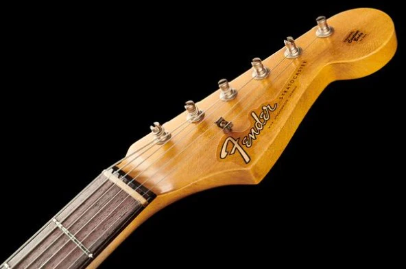 FENDER POSTMODERN JOURNEYMAN RELIC STRATOCASTER RW GUITARRA ELECTRICA AGED OLYMPIC WHITE. - Image 15