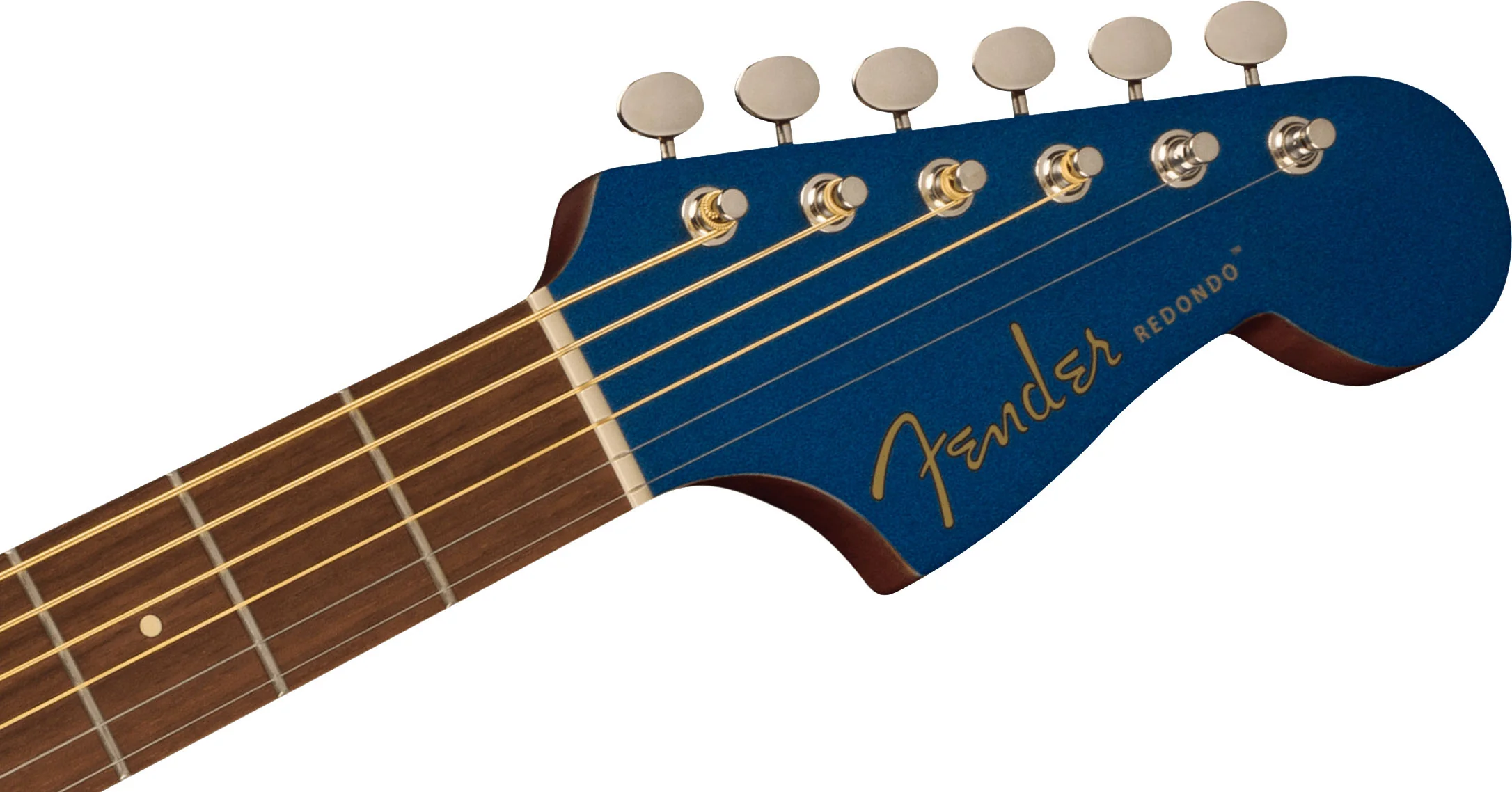 FENDER REDONDO PLAYER WN GUITARRA ELECTROACUSTICA LAKE PLACID BLUE - Image 6