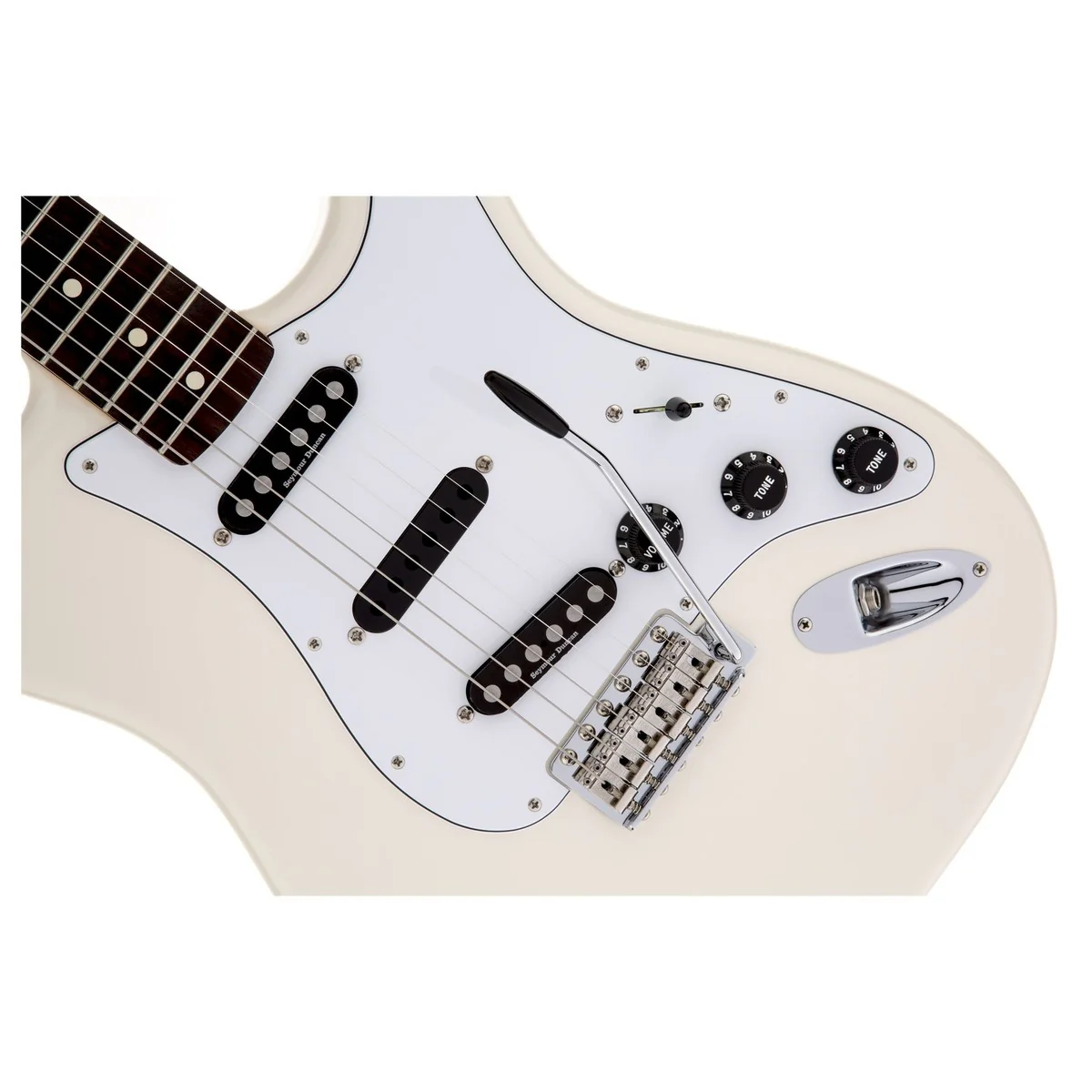 FENDER RITCHIE BLACKMORE STRATOCASTER RW GUITARRA ELECTRICA OLYMPIC WHITE - Image 4