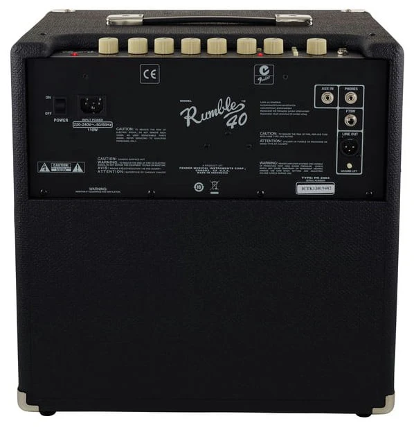 FENDER RUMBLE 40 COMBO AMPLIFICADOR BAJO - Image 4