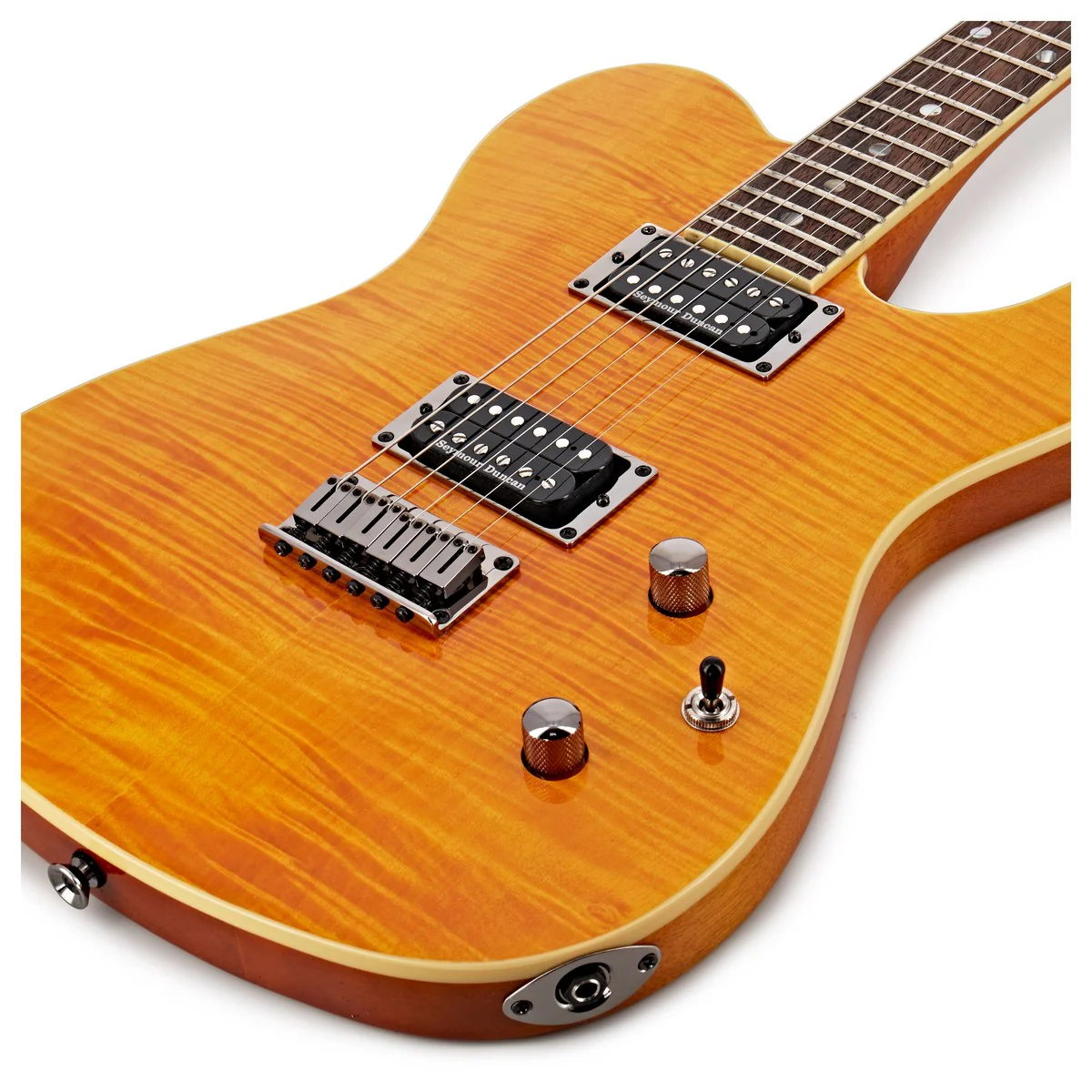 FENDER SPECIAL EDITION CUSTOM TELECASTER FMT HH IL GUITARRA ELECTRICA AMBER - Image 10
