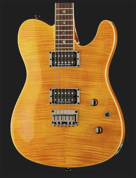 FENDER SPECIAL EDITION CUSTOM TELECASTER FMT HH IL GUITARRA ELECTRICA AMBER - Image 16