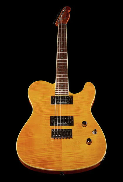 FENDER SPECIAL EDITION CUSTOM TELECASTER FMT HH IL GUITARRA ELECTRICA AMBER - Image 25