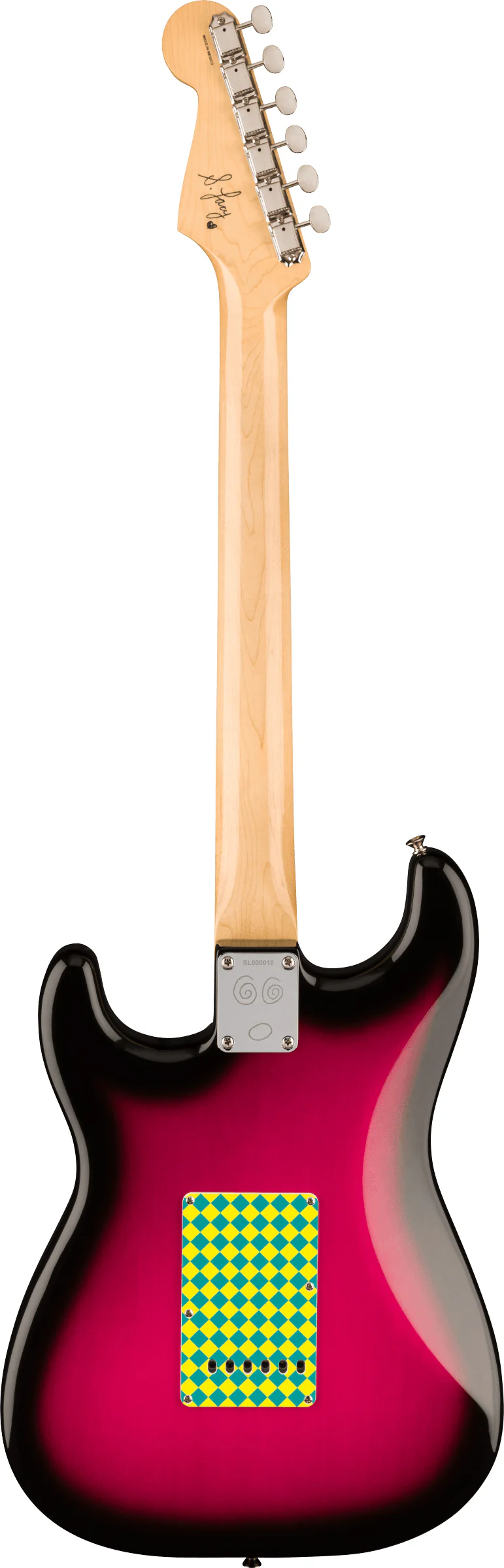 FENDER STEVE LACY PEOPLE PLEASER STRATOCASTER MN GUITARRA ELECTRICA CHAOS BURST - Image 2