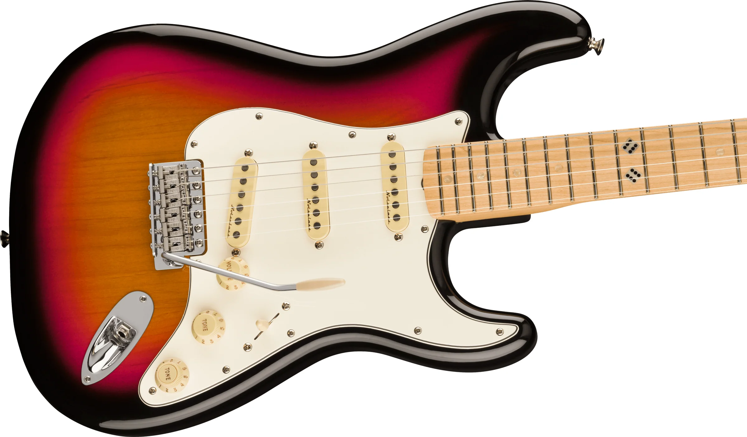 FENDER STEVE LACY PEOPLE PLEASER STRATOCASTER MN GUITARRA ELECTRICA CHAOS BURST - Image 3