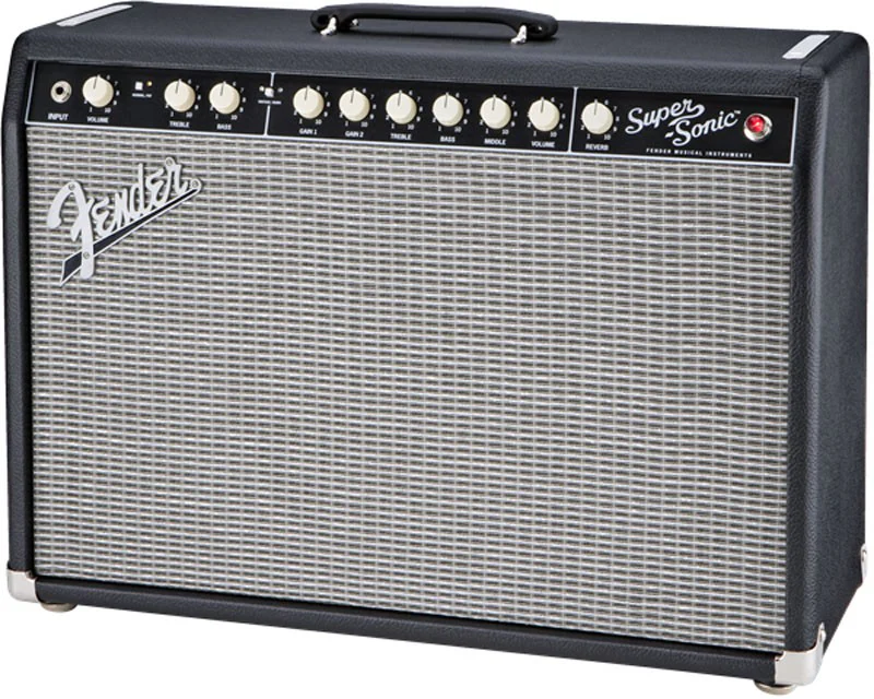 FENDER SUPER SONIC 22 COMBO AMPLIFICADOR GUITARRA BLACK - Image 3