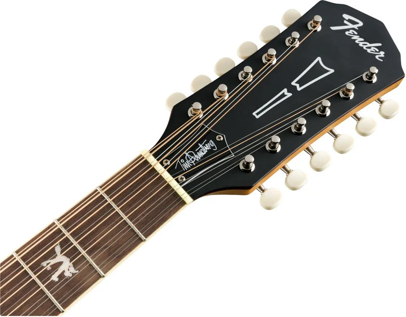 FENDER TIM ARMSTRONG HELLCAT-12 GUITARRA ELECTROACUSTICA 12 CUERDAS NATURAL - Image 7