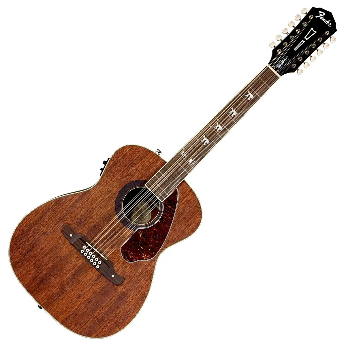 FENDER TIM ARMSTRONG HELLCAT-12 GUITARRA ELECTROACUSTICA 12 CUERDAS NATURAL - Image 9
