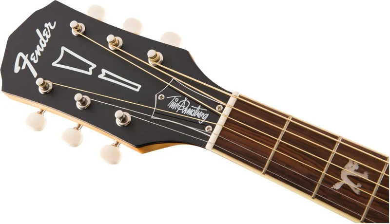 FENDER TIM ARMSTRONG HELLCAT LH GUITARRA ELECTROACUSTICA ZURDOS NATURAL - Image 6