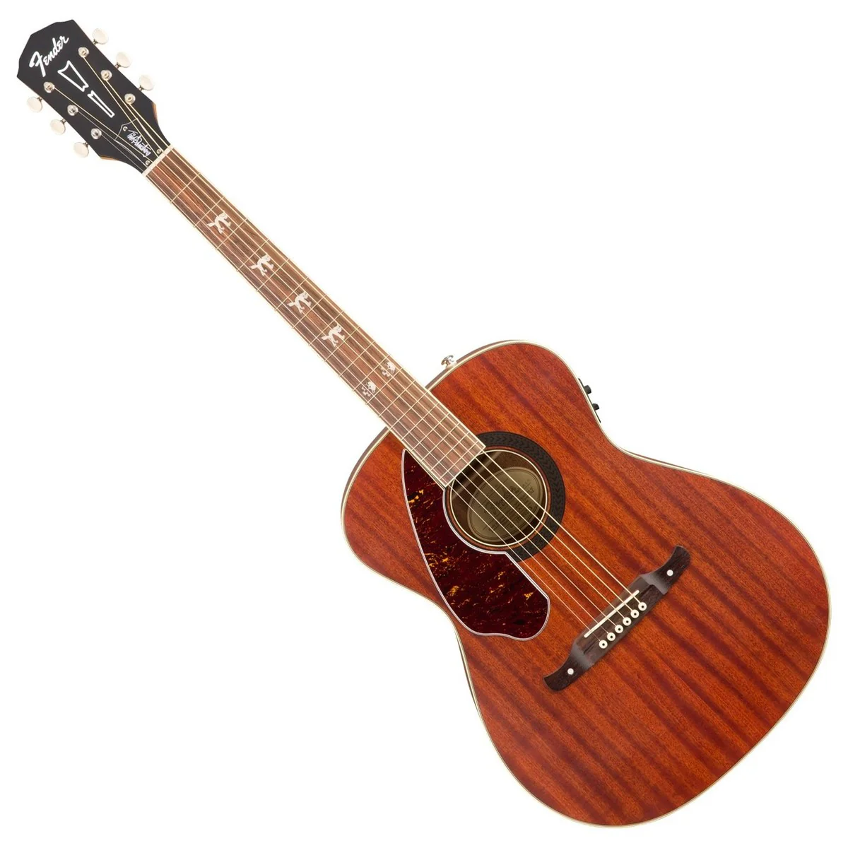 FENDER TIM ARMSTRONG HELLCAT LH GUITARRA ELECTROACUSTICA ZURDOS NATURAL - Image 8