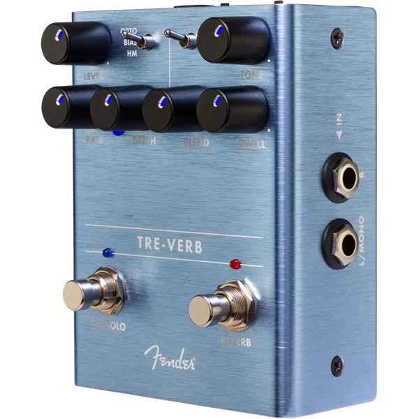 FENDER TRE-VERB DIGITAL PEDAL REVERB TREMOLO - Image 9