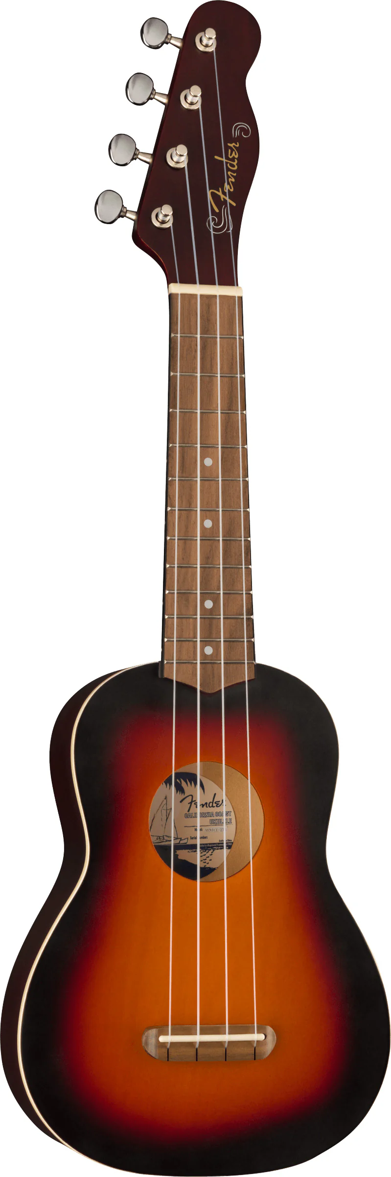 FENDER VENICE UKELELE SOPRANO 2 COLORES SUNBURST - Image 2