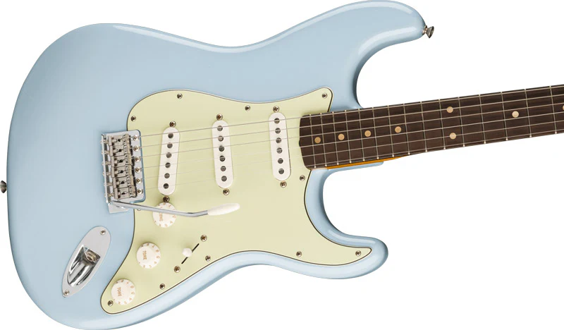 FENDER VINTERA II 60S ROAD WORN LTD STRATOCASTER RW GUITARRA ELECTRICA SONIC BLUE. - Image 3