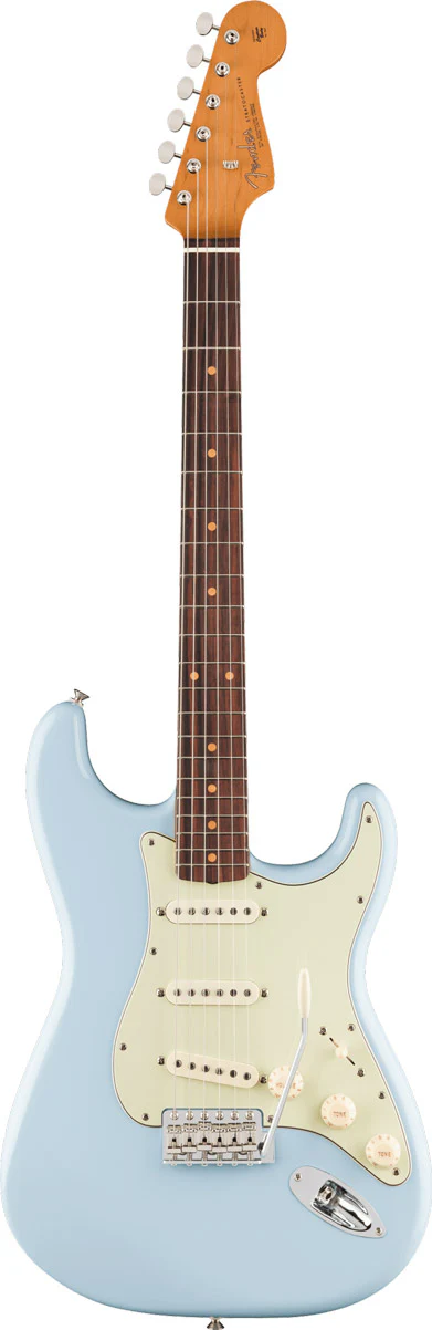 FENDER VINTERA III EARLY 60S STRATOCASTER RW GUITARRA ELECTRICA SONIC BLUE