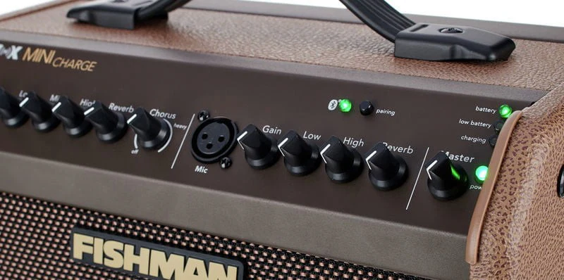 FISHMAN LOUDBOX MINI CHARGE AMPLIFICADOR GUITARRA ACUSTICA CON BLUETOOTH - Image 9