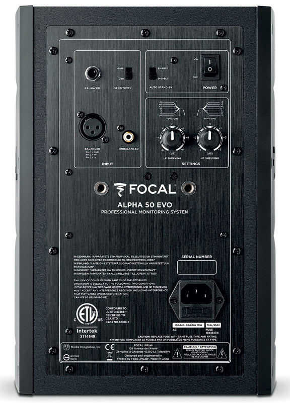 FOCAL ALPHA 50 EVO NG NEW GENERATION MONITOR ACTIVO. UNIDAD - Image 2