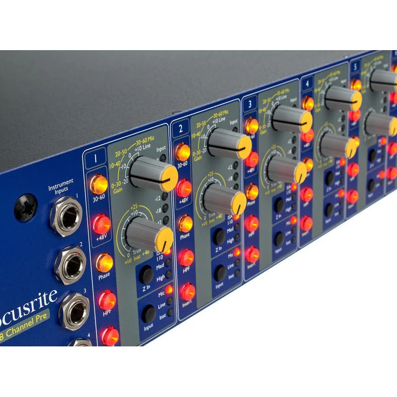 FOCUSRITE ISA 828 MKII PREAMPLIFICADOR DE MICROFONO - Image 7
