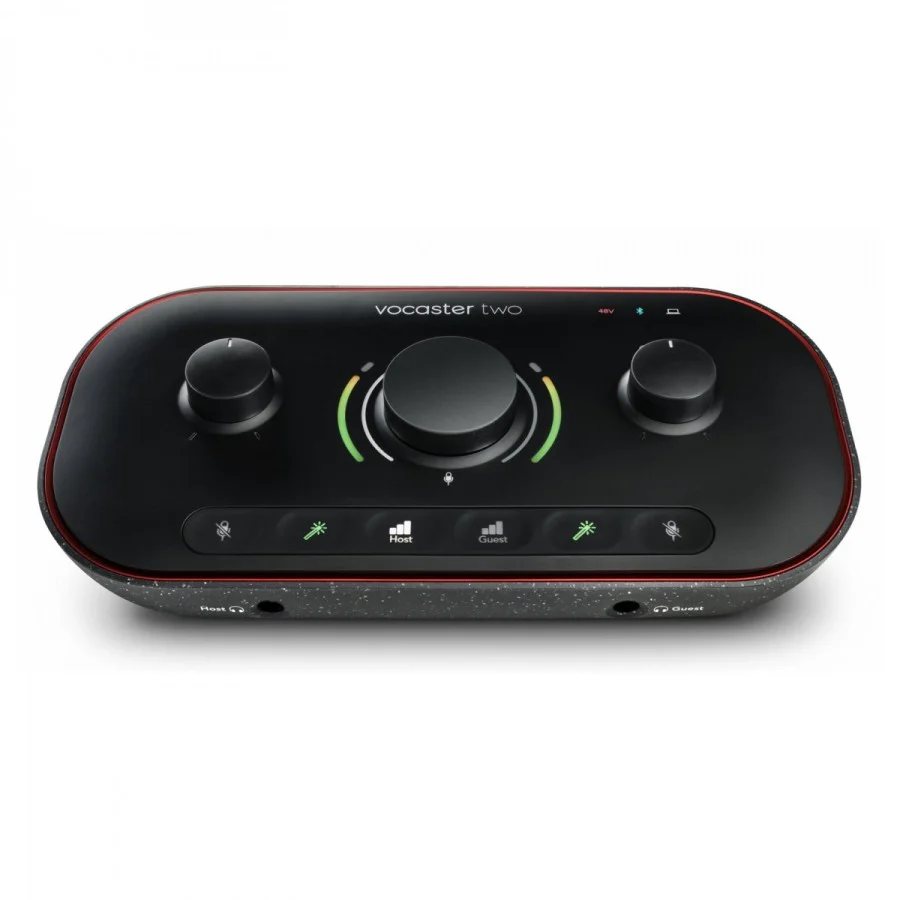 FOCUSRITE VOCASTER TWO STUDIO INTERFAZ DE AUDIO PARA PODCAST CON MICROFONO Y AURICULARES. - Image 6