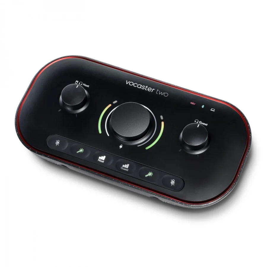 FOCUSRITE VOCASTER TWO STUDIO INTERFAZ DE AUDIO PARA PODCAST CON MICROFONO Y AURICULARES. - Image 7