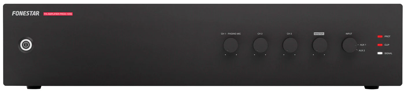 FONESTAR PROX-120S AMPLIFICADOR DE MEGAFONIA MONOZONA
