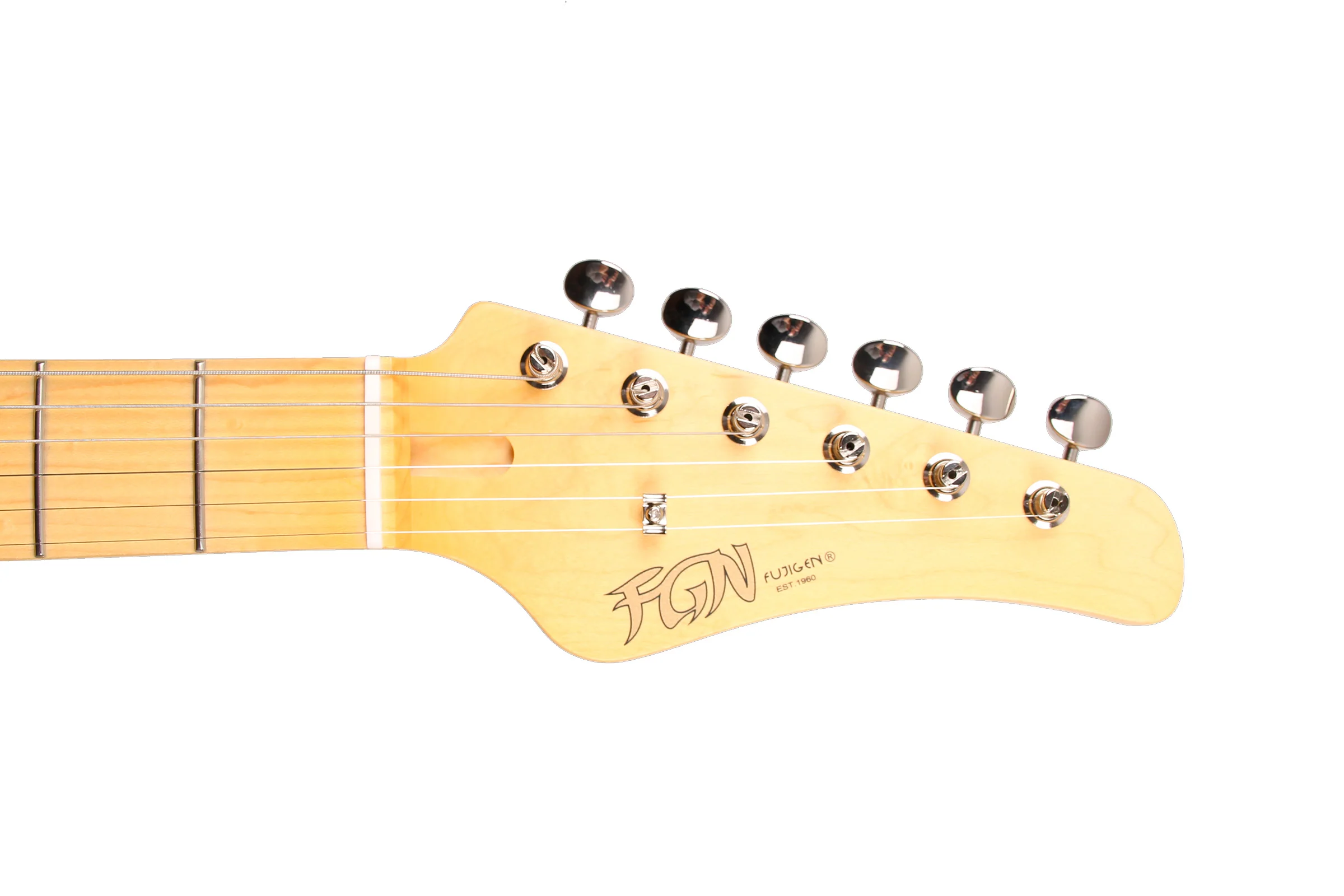 FUJIGEN BOS-M/BK GUITARRA ELECTRICA NEGRA - Image 7