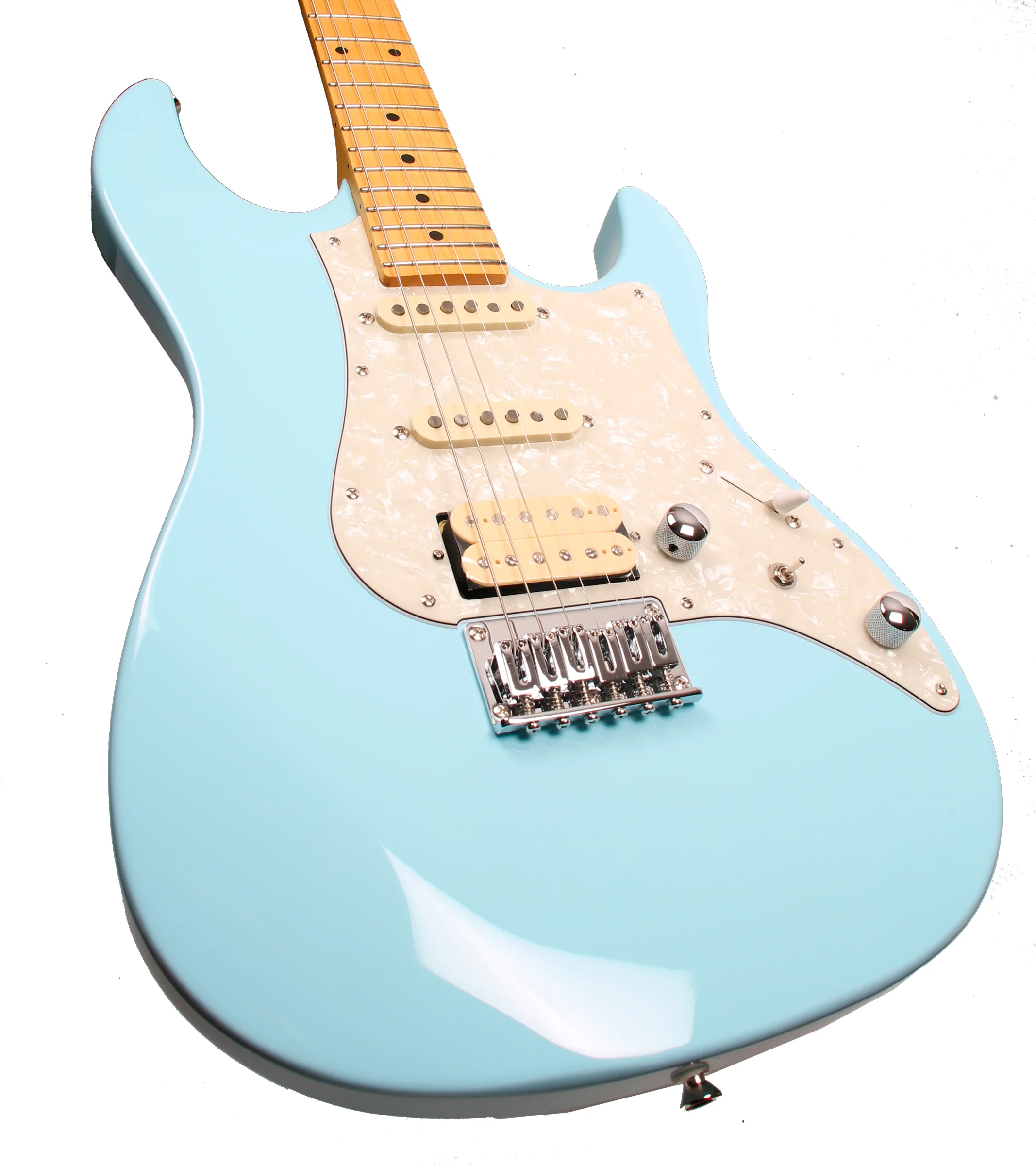 FUJIGEN BOS-M/MBU GUITARRA ELECTRICA MINT BLUE - Image 7