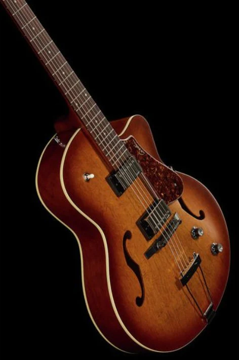 GODIN 5TH AVENUE CW KINGPIN II HB CB GUITARRA ELECTRICA COGNAC BURST - Image 18