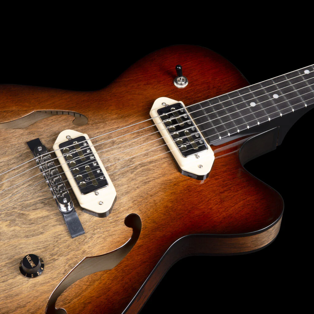 GODIN 5TH AVENUE TL VB HG THINLINE GUITARRA ELECTRICA VINTAGE BURST - Image 4