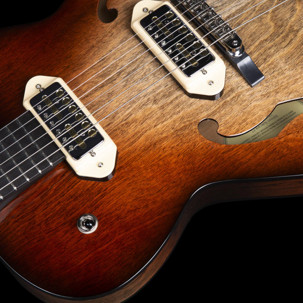 GODIN 5TH AVENUE TL VB HG THINLINE GUITARRA ELECTRICA VINTAGE BURST - Image 5
