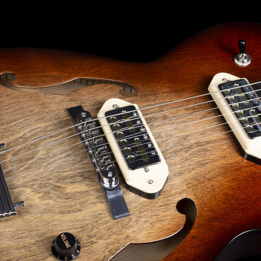GODIN 5TH AVENUE TL VB HG THINLINE GUITARRA ELECTRICA VINTAGE BURST - Image 6