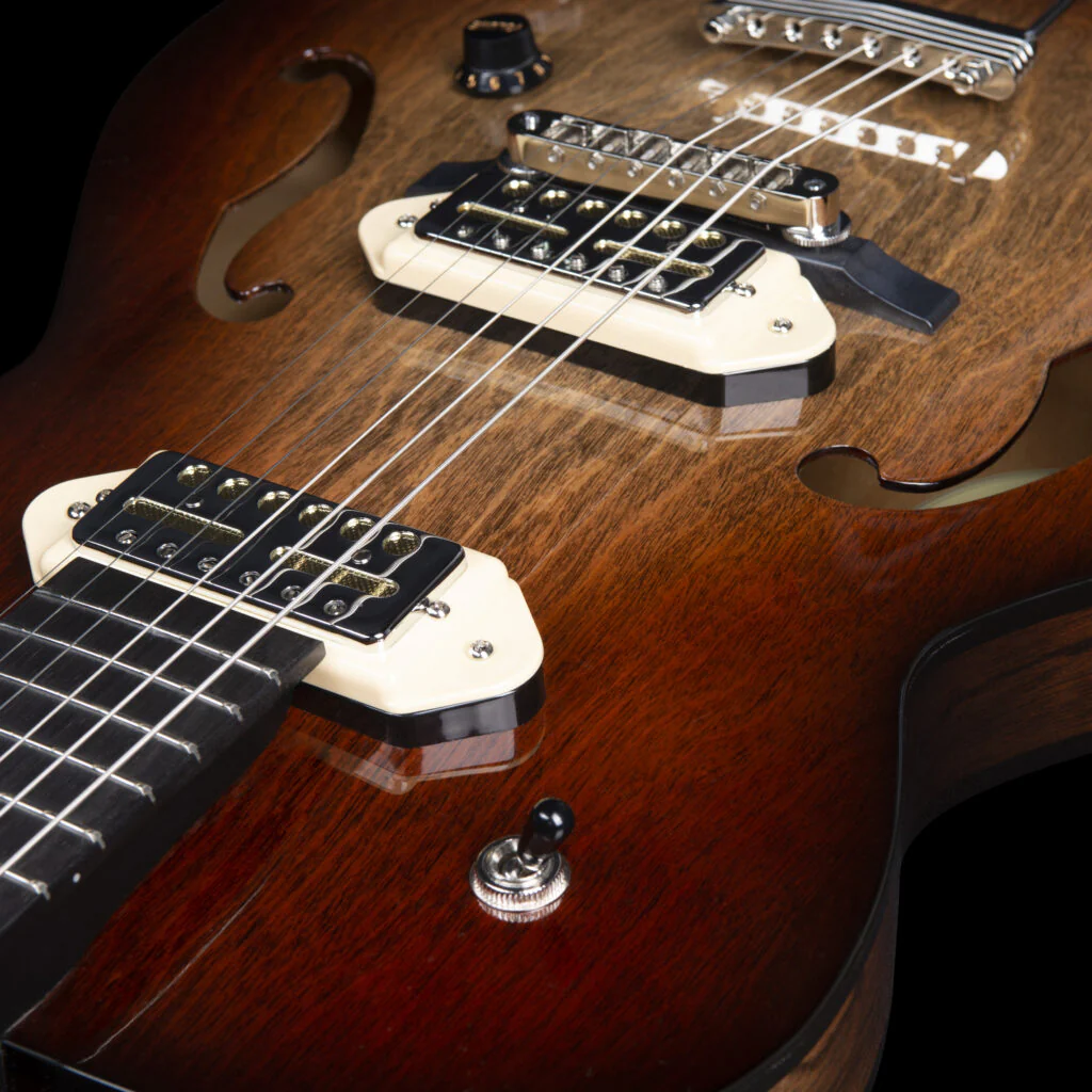 GODIN 5TH AVENUE TL VB HG THINLINE GUITARRA ELECTRICA VINTAGE BURST - Image 7