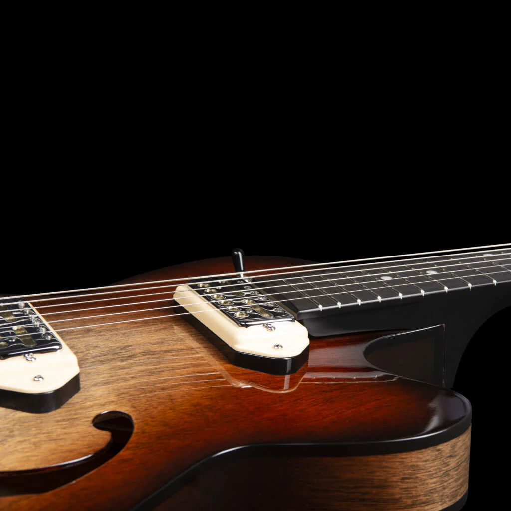 GODIN 5TH AVENUE TL VB HG THINLINE GUITARRA ELECTRICA VINTAGE BURST - Image 8