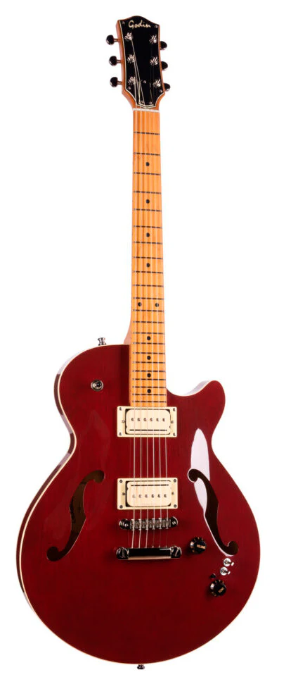 GODIN MONTREAL PREMIERE PRO ARD GUITARRA ELECTRICA AZTEK RED - Image 3
