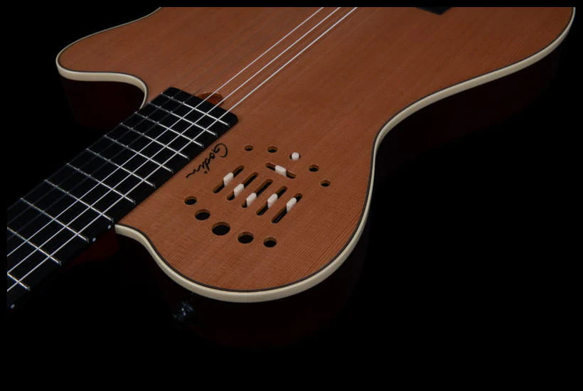 GODIN MULTIAC GRAND CONCERT DELUXE GUITARRA ESPAÑOLA ELECTRIFICADA NATURAL - Image 6