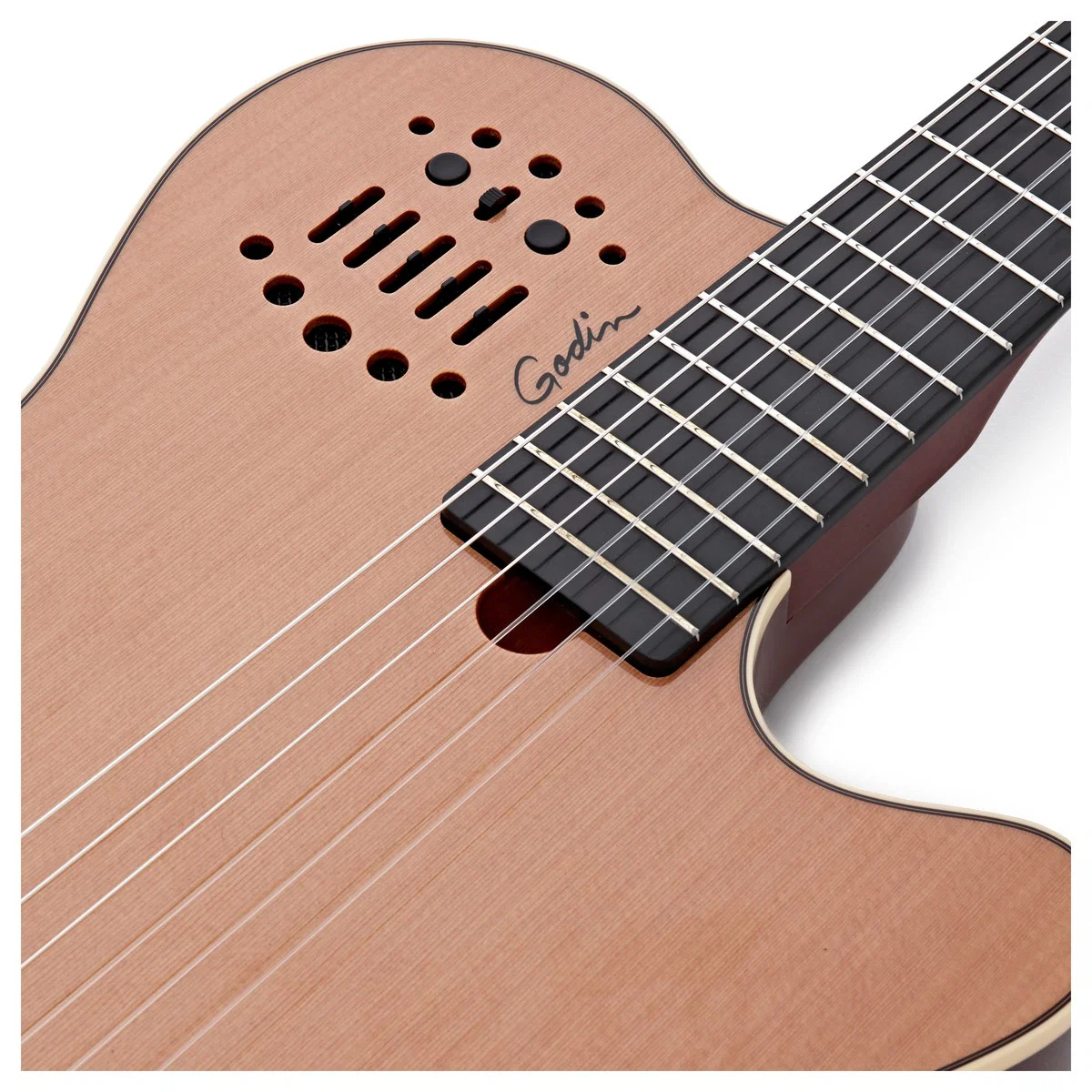 GODIN MULTIAC GRAND CONCERT SA NATURAL HG GUITARRA ESPAÑOLA ELECTRIFICADA - Image 7