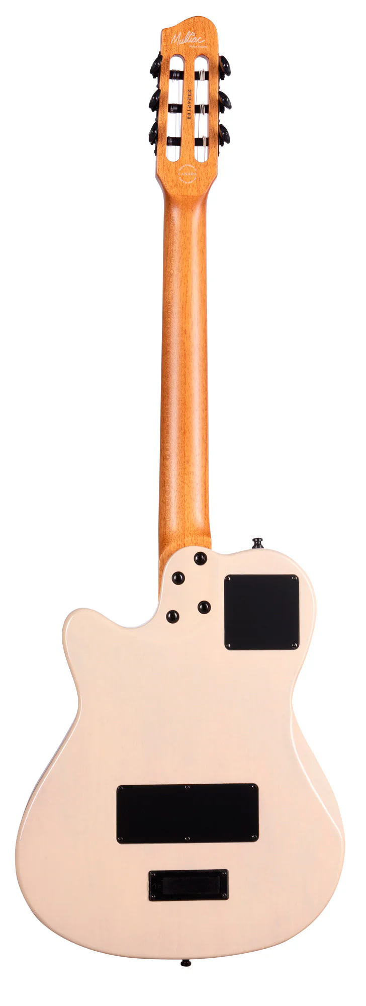 GODIN MULTIAC MUNDIAL OCR GUITARRA ESPAÑOLA ELECTRIFICADA OZARK CREAM - Image 2