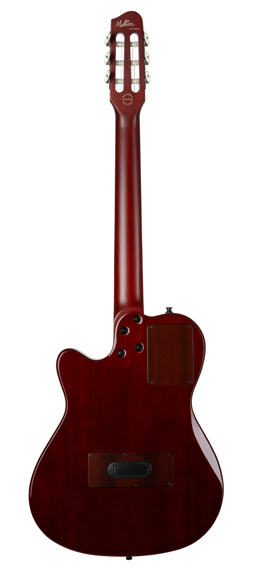 GODIN MULTIAC NYLON DELUXE GUITARRA ESPAÑOLA ELECTRIFICADA NATURAL - Image 3