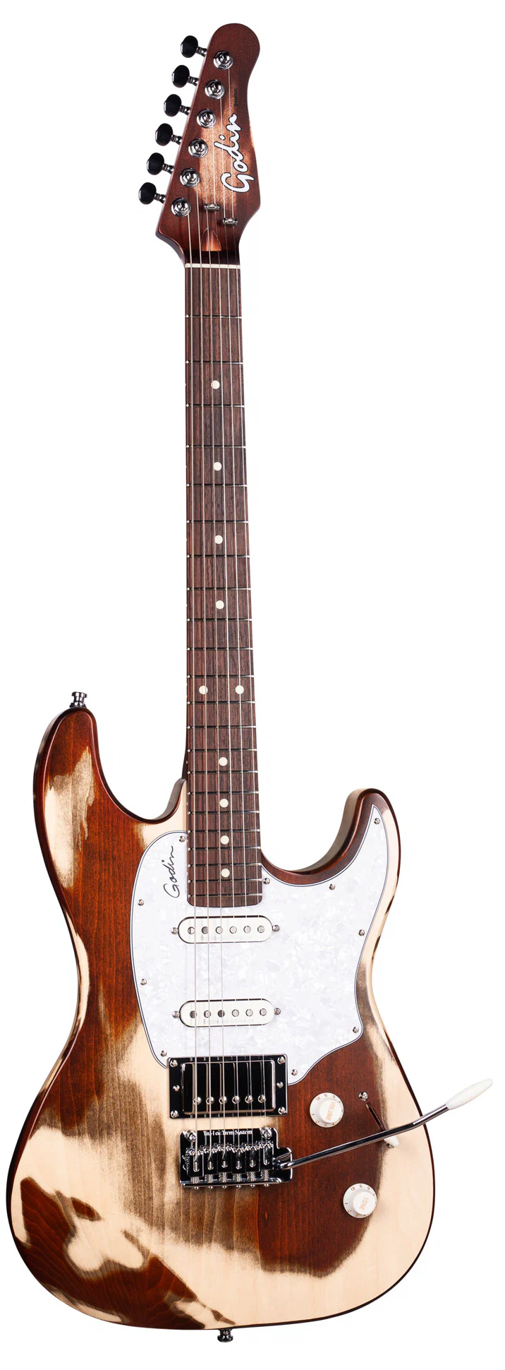 GODIN SESSION T-PRO LTD KB HANGOVER RW GUITARRA ELECTRICA KANYON BURST - Image 3