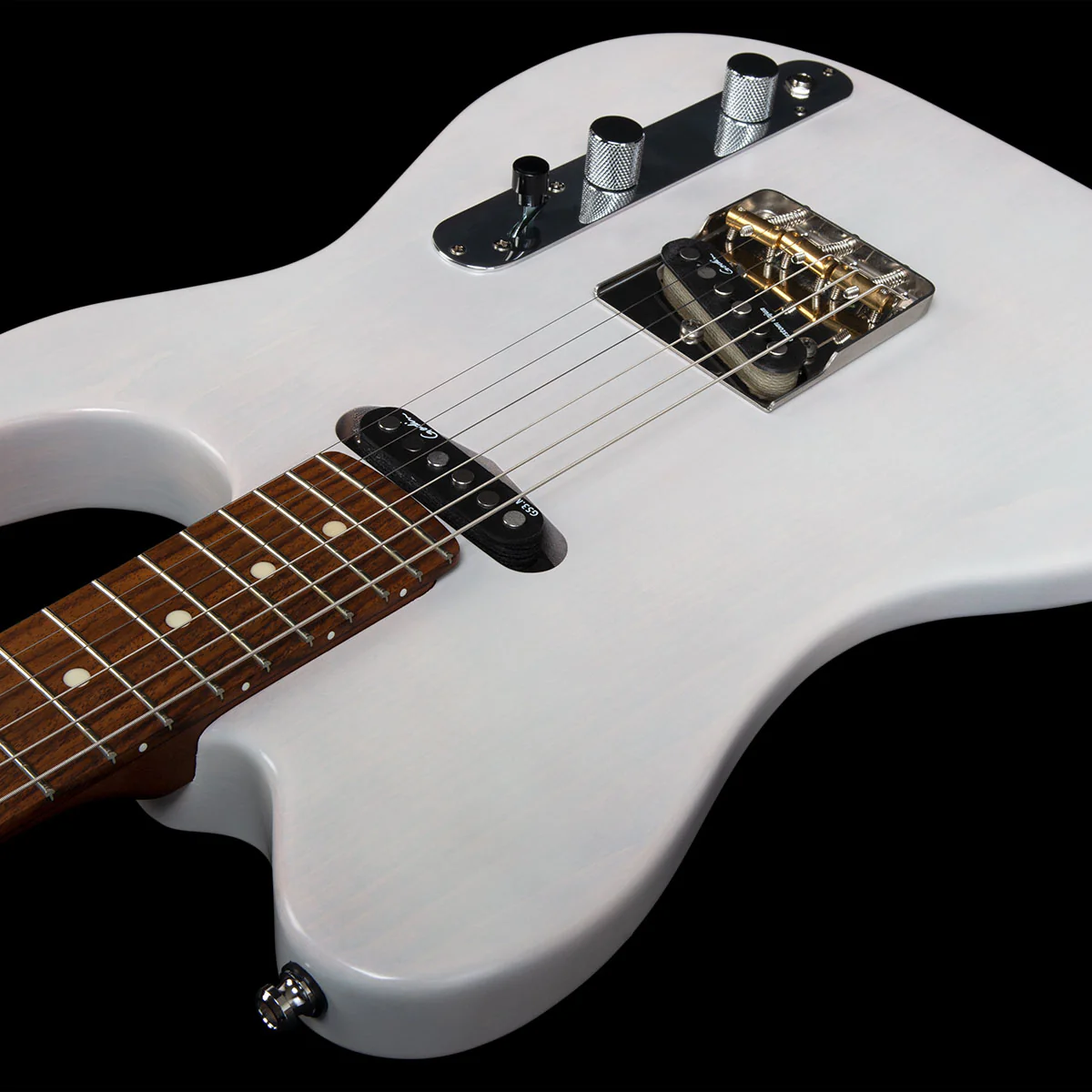 GODIN STADIUM HT TWH RW GUITARRA ELECTRICA TRANSPARENT WHITE - Image 6