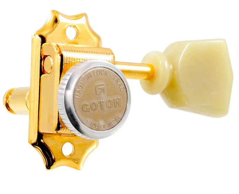 GOTOH TK0736002 SD90 MG-T 3X3 CLAVIJERO LOCKING TUNER DORADO