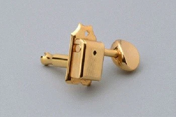GOTOH TK0880002 GOTOH VINTAGE STYLE 6INLINE TUNING KEYS WITH GOLD FINISH