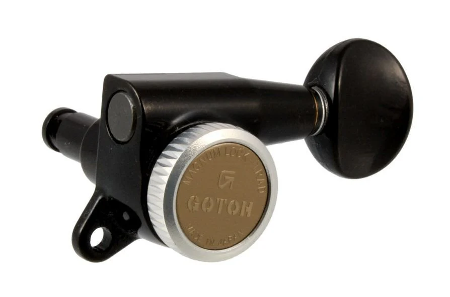 GOTOH TK0938003 SG381-MGT LOCKING TUNING KEYS 3X3 BLACK