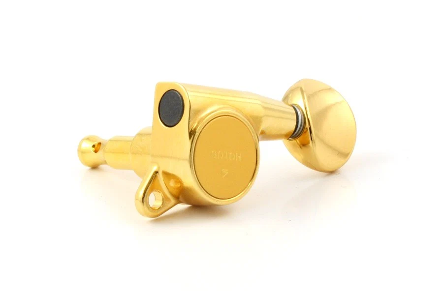 GOTOH TK0962002 GOTOH SG381 TUNING KEYS 3 X 3 GOLD WITH SCREWS 16:1