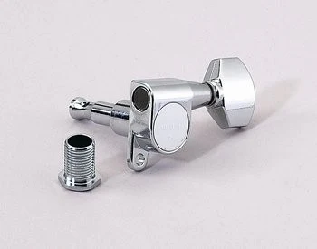 GOTOH TK7762010 MINI TUNING KEYS SCHALLER STYLE CHROME 3 X 3 WITH HARDWARE 14:1