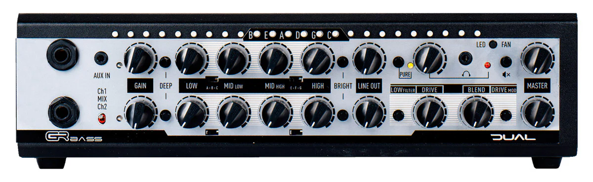 GR DUAL800 AMPLIFICADOR CABEZAL BAJO