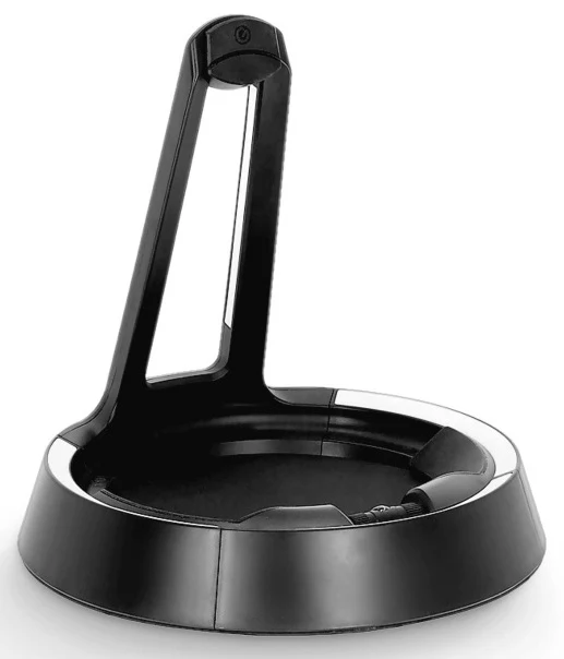 GRAVITY GS LS A 01 B GUITAR GLOW STAND A FRAME SOPORTE GUITARRA CON ILUMINACION