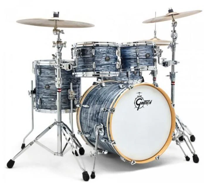 GRETSCH DRUM RN2E604 NEW RENOWN MAPLE 2016 SILVER OYSTER PEARL BATERIA ACUSTICA - Image 2