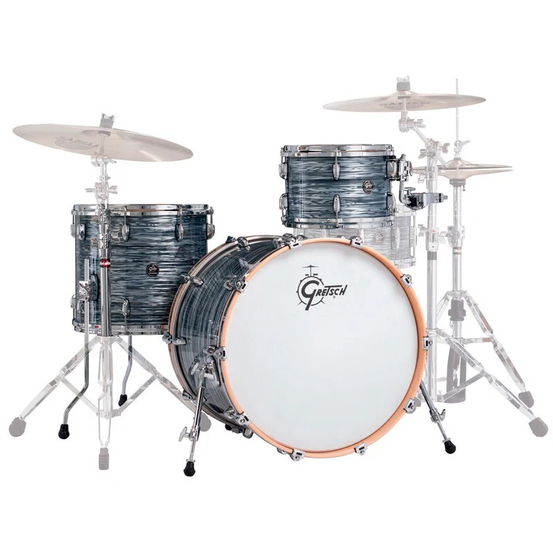 GRETSCH DRUMS RN2-E823 RENOWN MAPLE BATERIA ACUSTICA SILVER OYSTER PEARL - Image 9