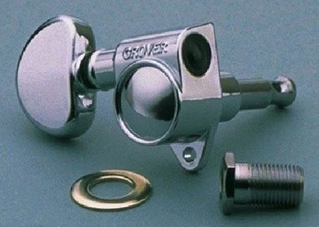 GROVER TK7900010 ROTOMATICS 102-18C3 X 3 CHROME WITH HARDWARE 18:1